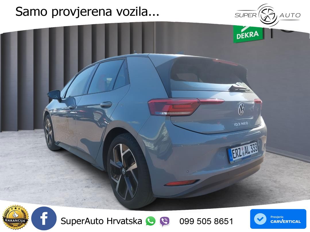 Volkswagen ID.3 58 kWh (190 KS) LED+GR SJED+ACC