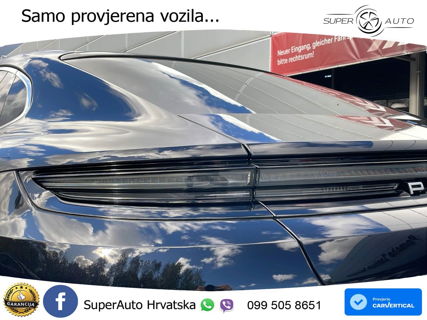 Porsche Panamera 4 2.9 V6 (470 KS) E-Hybrid PDK ZRAČNI+ACC+GR SJED+KAM+PANO