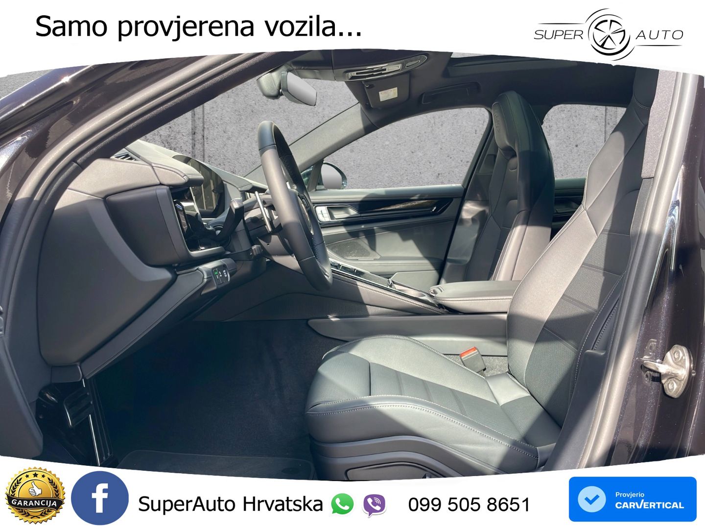 Porsche Panamera 4 2.9 V6 (470 KS) E-Hybrid PDK ZRAČNI+ACC+GR SJED+KAM+PANO