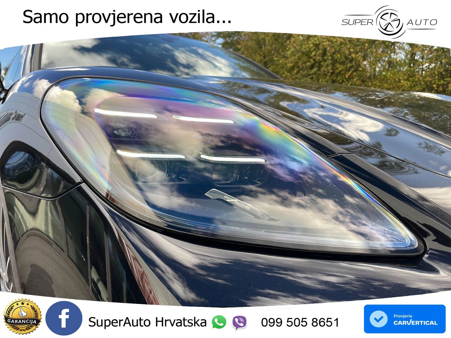 Porsche Panamera 4 2.9 V6 (470 KS) E-Hybrid PDK ZRAČNI+ACC+GR SJED+KAM+PANO