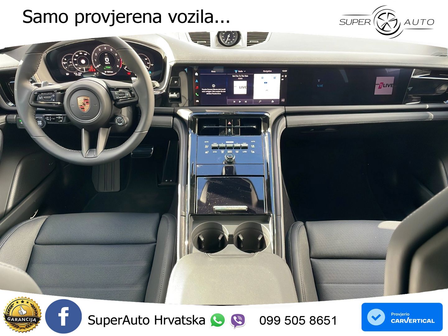 Porsche Panamera 4 2.9 V6 (470 KS) E-Hybrid PDK ZRAČNI+ACC+GR SJED+KAM+PANO