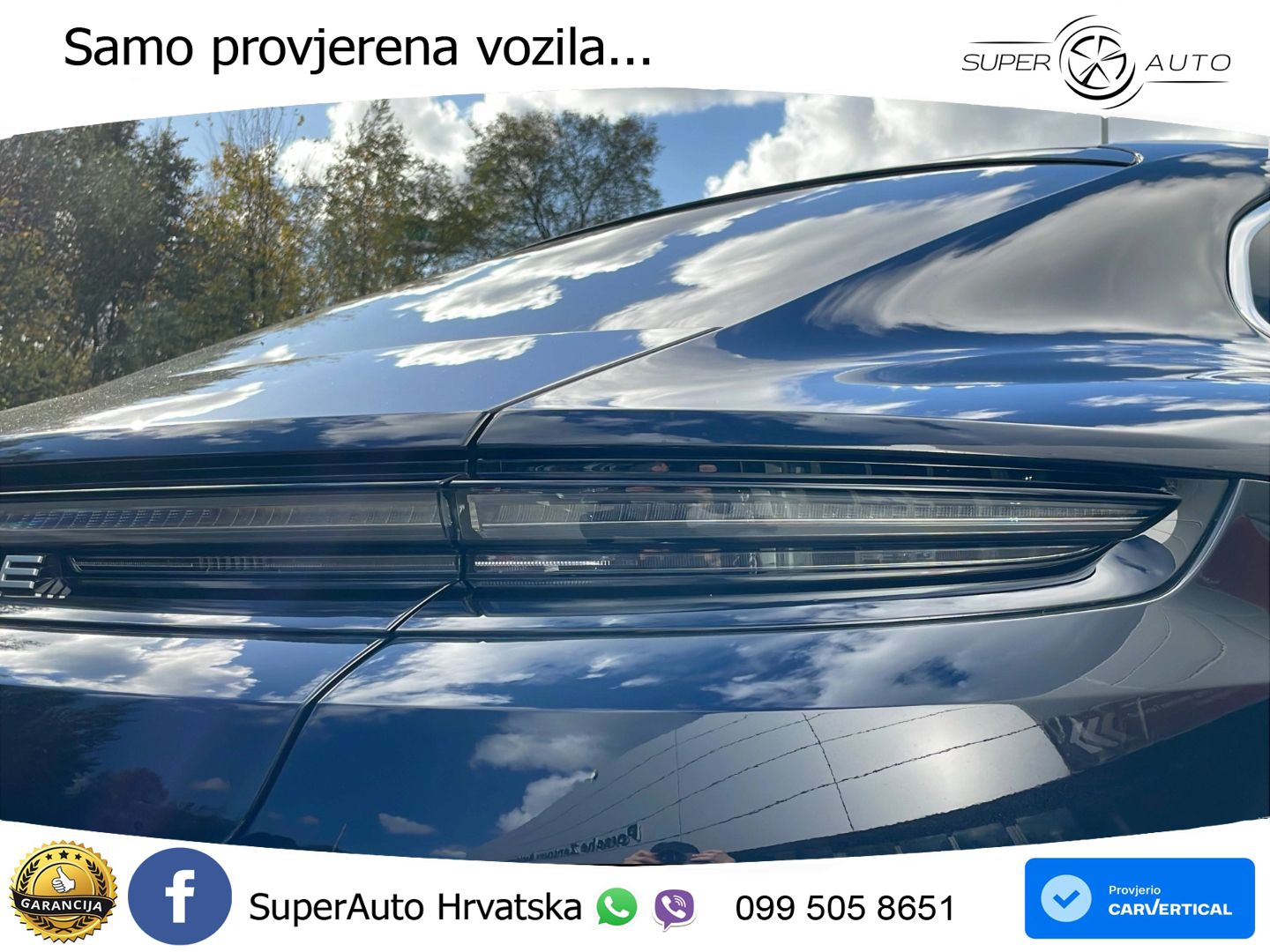 Porsche Panamera 4 2.9 V6 (470 KS) E-Hybrid PDK ZRAČNI+ACC+GR SJED+KAM+PANO
