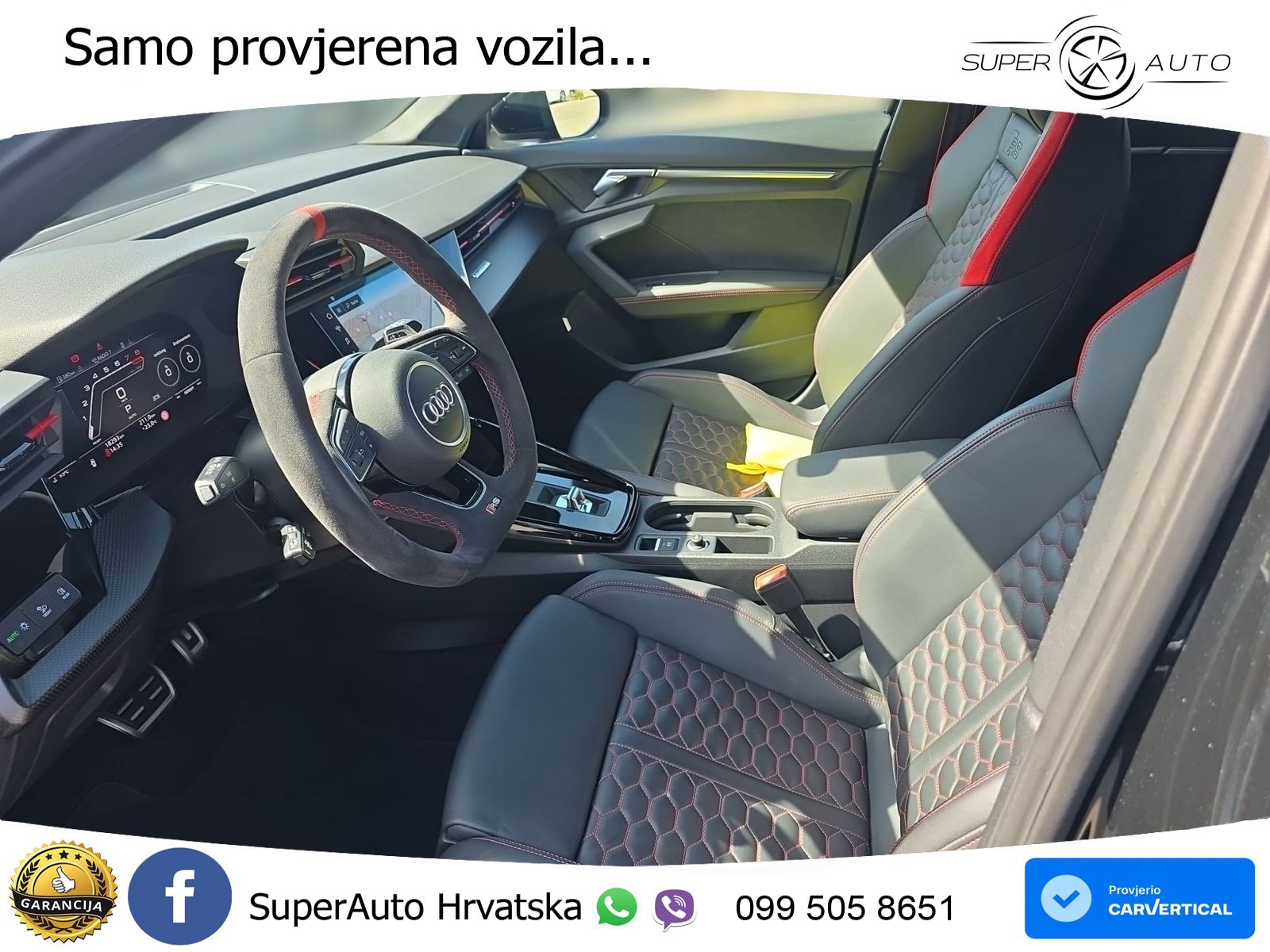 Audi RS3 Sedan 2.5 TFSI (400 KS) quattro S tronic