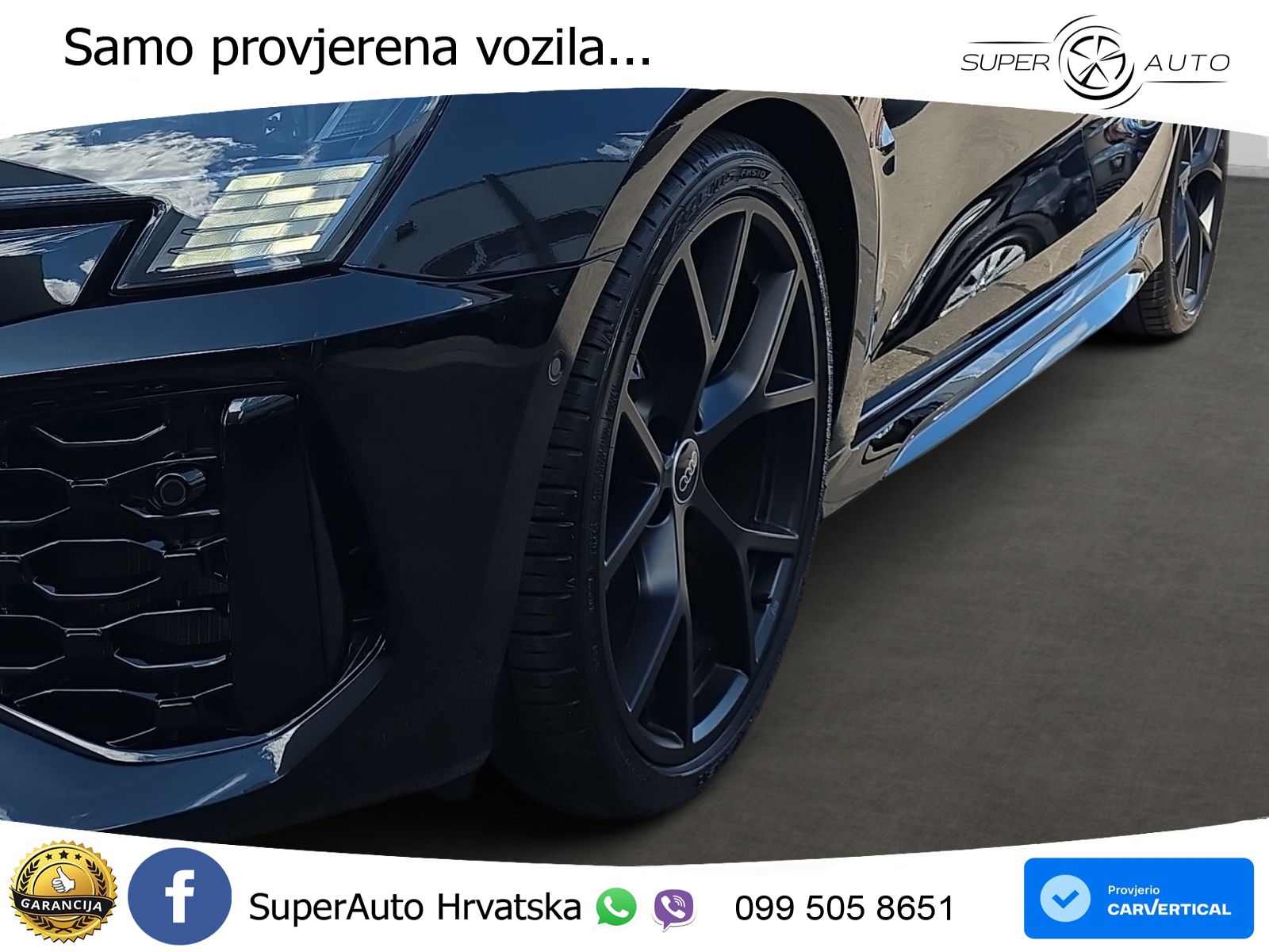 Audi RS3 Sedan 2.5 TFSI (400 KS) quattro S tronic