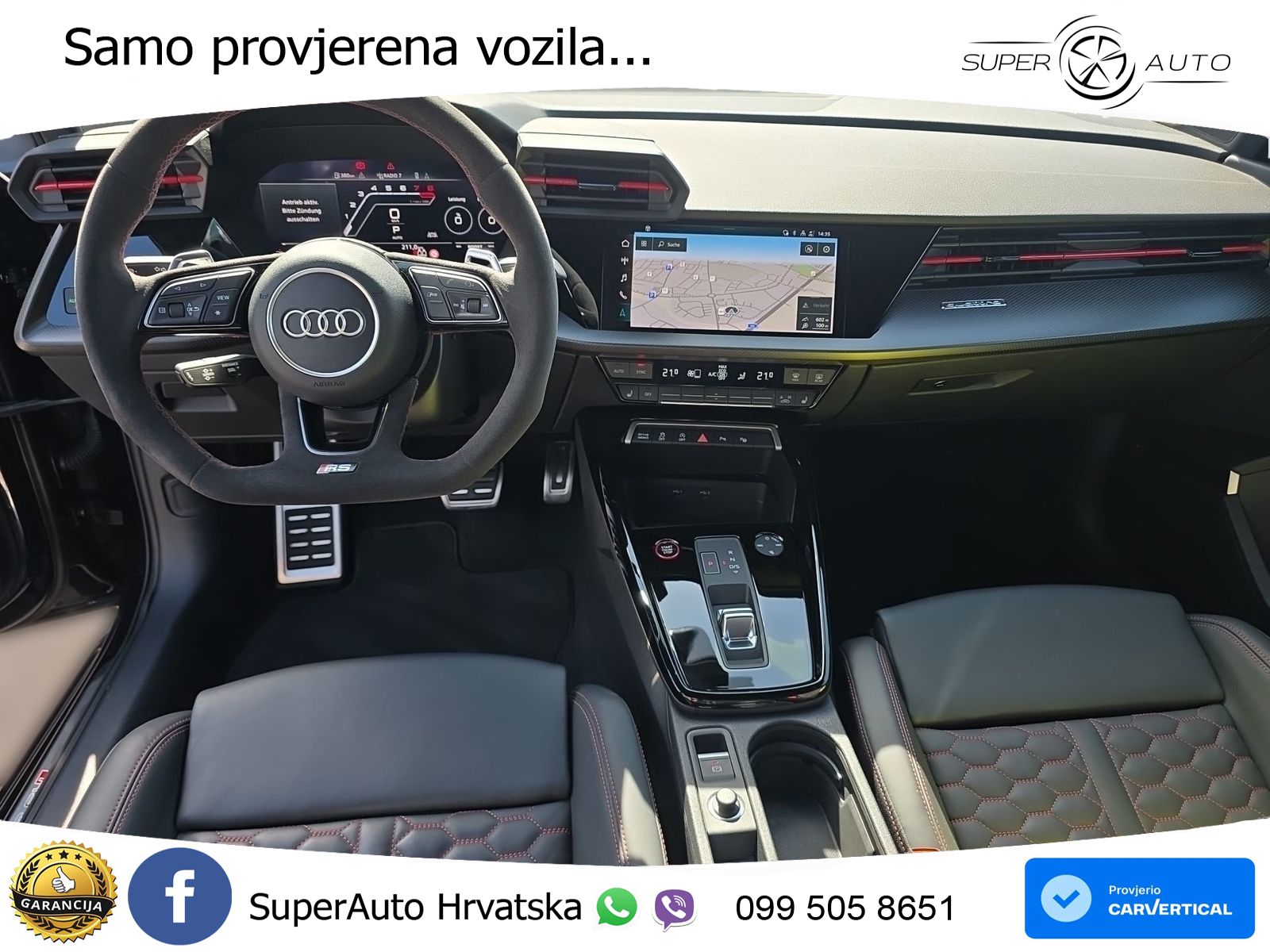 Audi RS3 Sedan 2.5 TFSI (400 KS) quattro S tronic