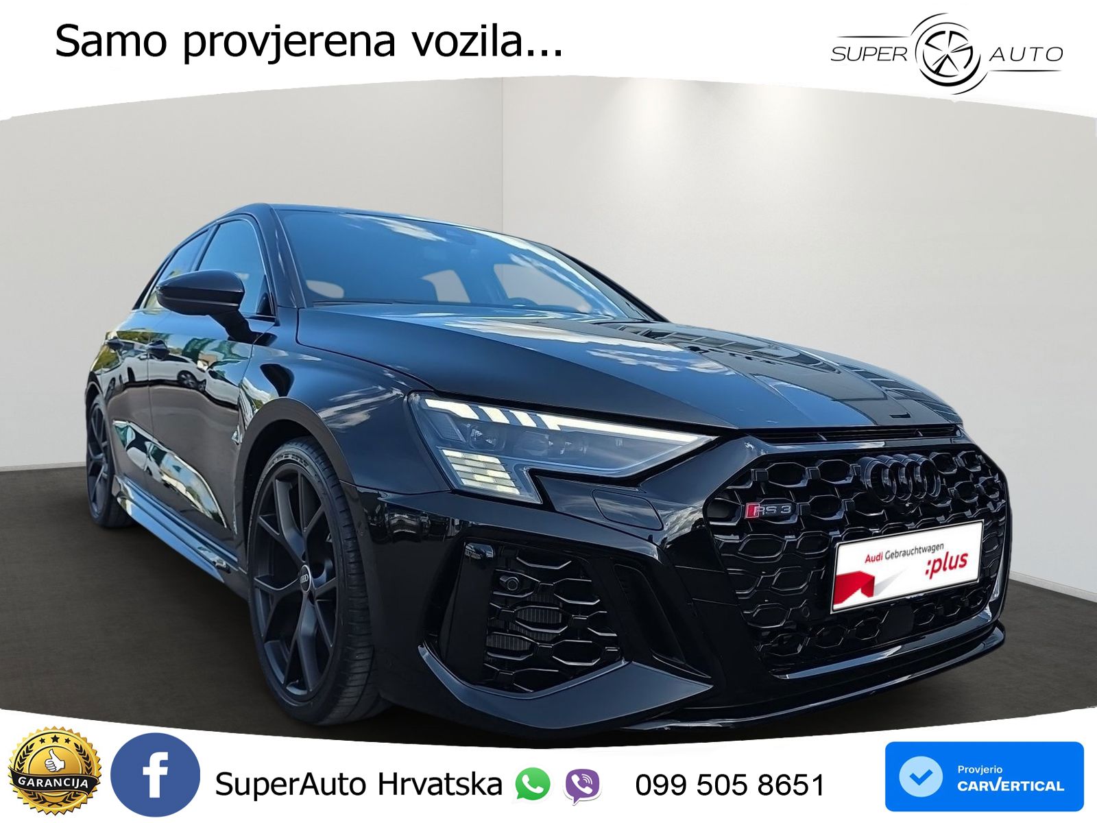 Audi RS3 Sedan 2.5 TFSI (400 KS) quattro S tronic