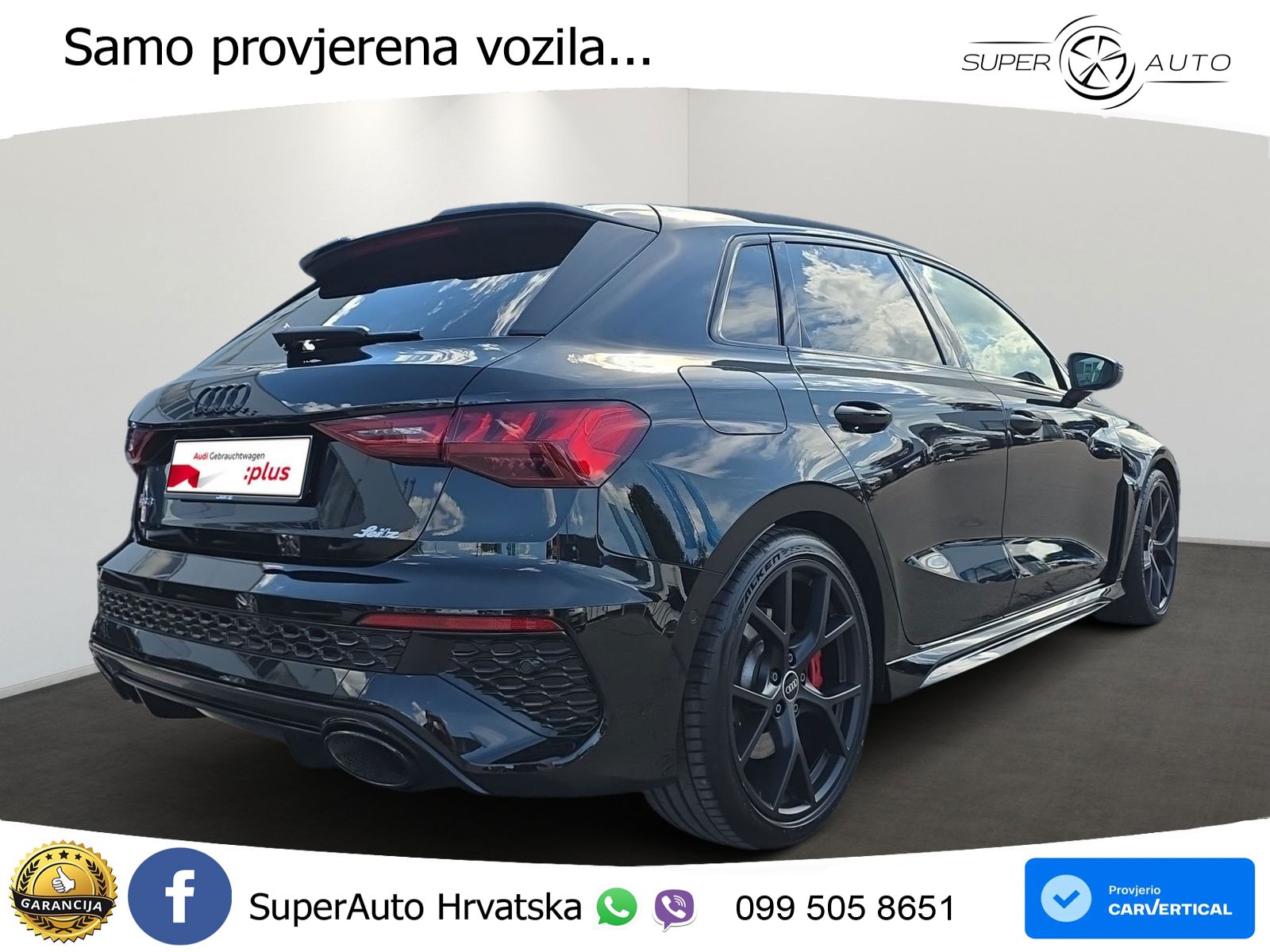 Audi RS3 Sedan 2.5 TFSI (400 KS) quattro S tronic