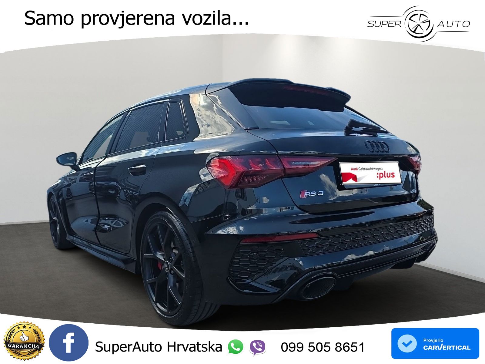 Audi RS3 Sedan 2.5 TFSI (400 KS) quattro S tronic