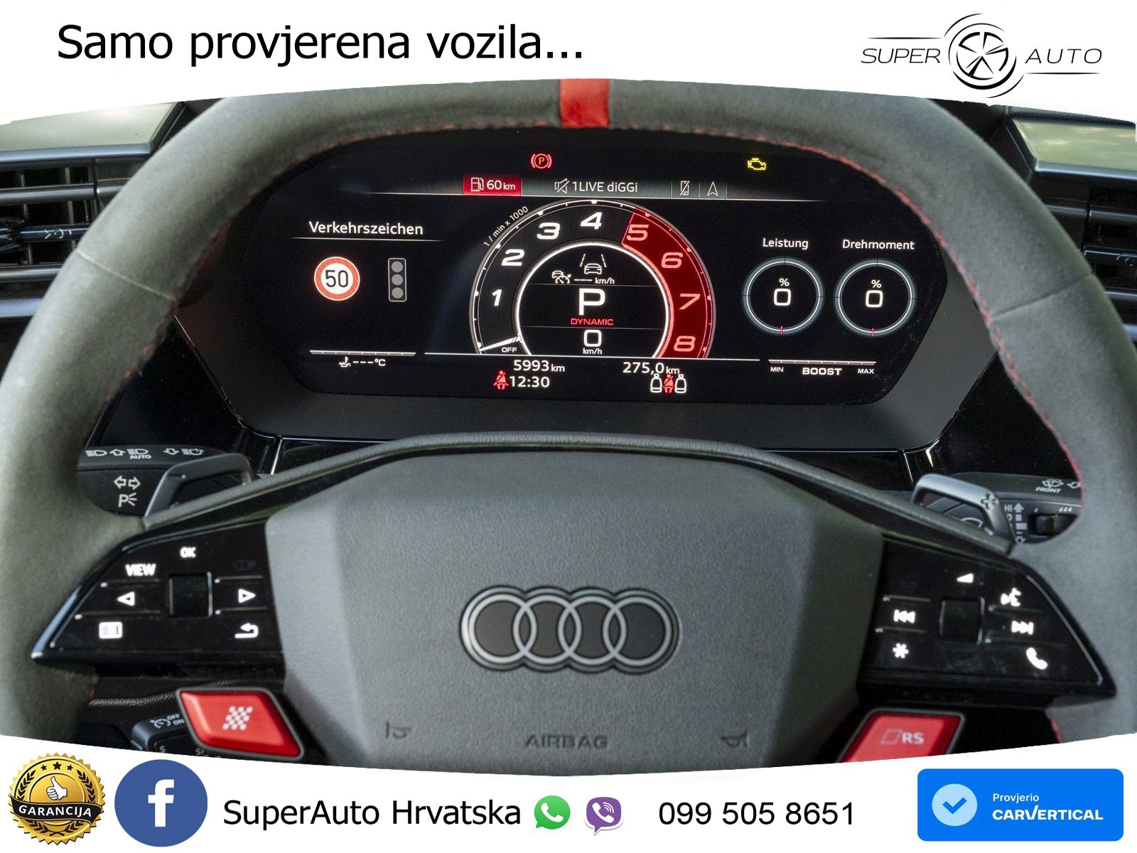 Audi RS3 Sedan 2.5 TFSI (400 KS) quattro S tronic LED+GR SJED+ACC