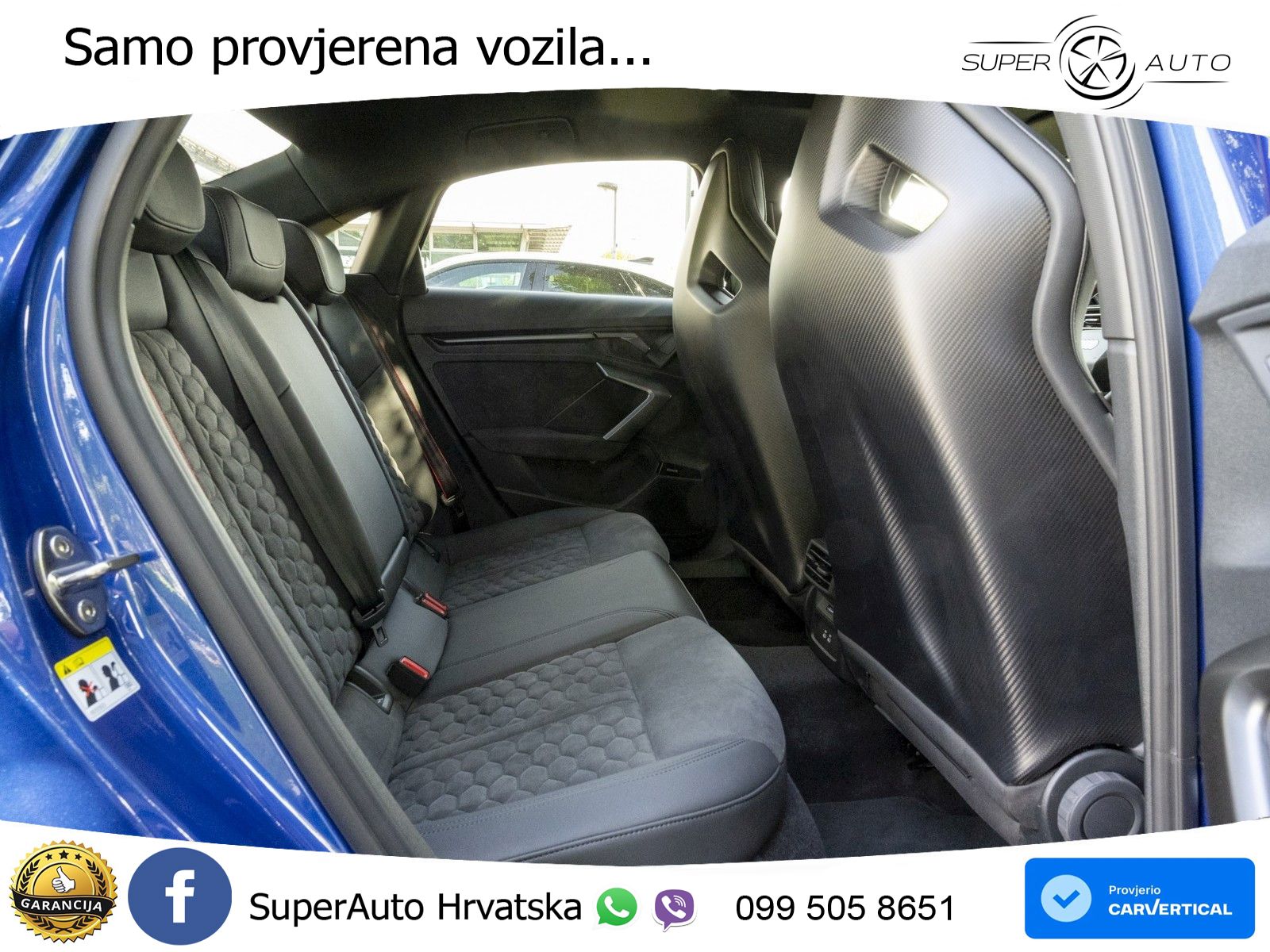 Audi RS3 Sedan 2.5 TFSI (400 KS) quattro S tronic LED+GR SJED+ACC