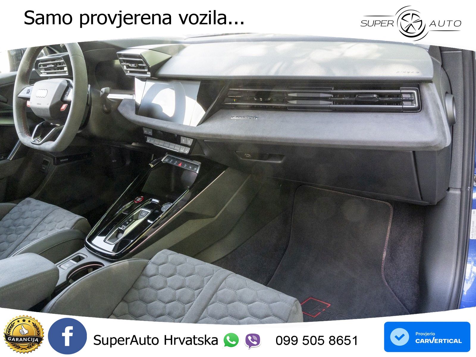 Audi RS3 Sedan 2.5 TFSI (400 KS) quattro S tronic LED+GR SJED+ACC