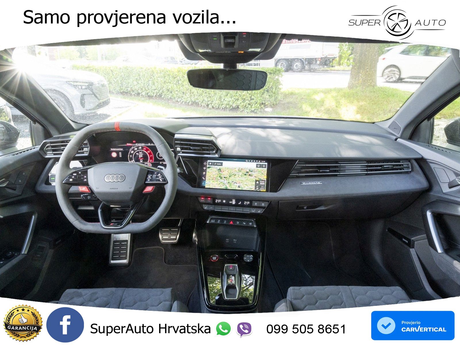 Audi RS3 Sedan 2.5 TFSI (400 KS) quattro S tronic LED+GR SJED+ACC