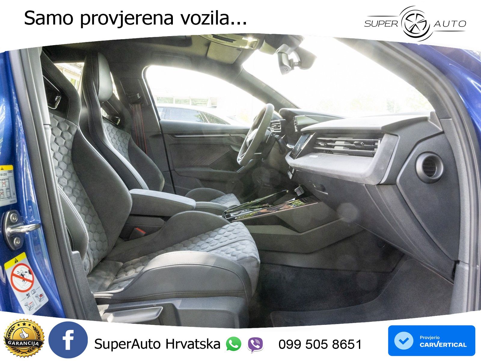 Audi RS3 Sedan 2.5 TFSI (400 KS) quattro S tronic LED+GR SJED+ACC