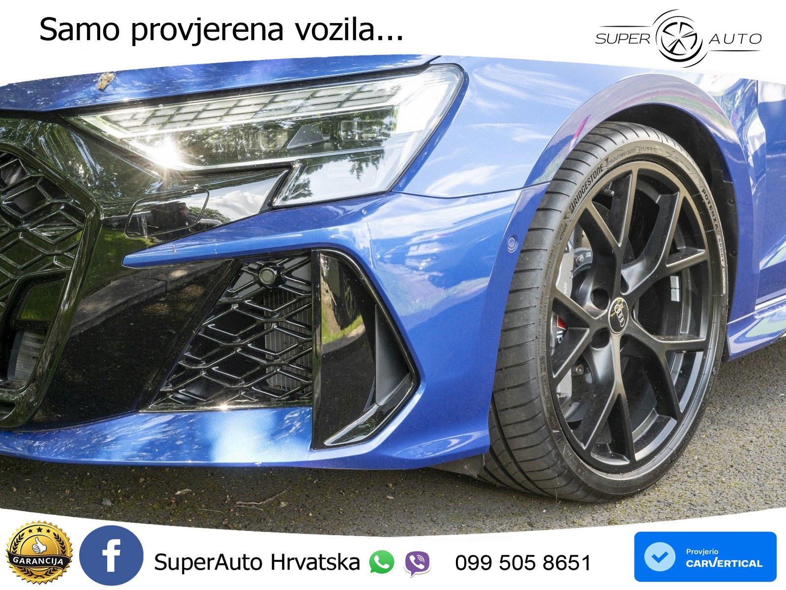 Audi RS3 Sedan 2.5 TFSI (400 KS) quattro S tronic LED+GR SJED+ACC