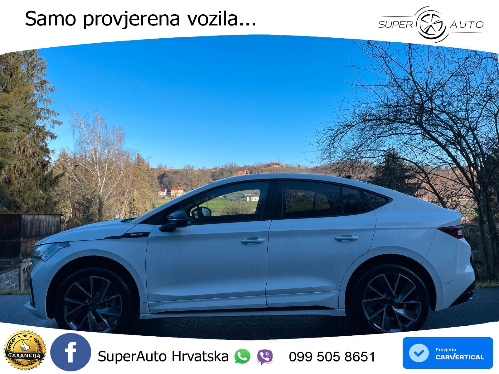 Škoda Enyaq Coupe 85x 82 kWh (286 KS) AWD SportLine LED+GR SJED+ACC
