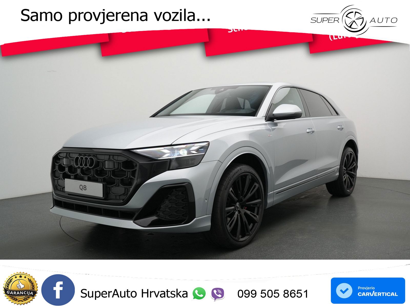 Audi Q8 50 TDI V6 (286 KS) quattro Tiptronic