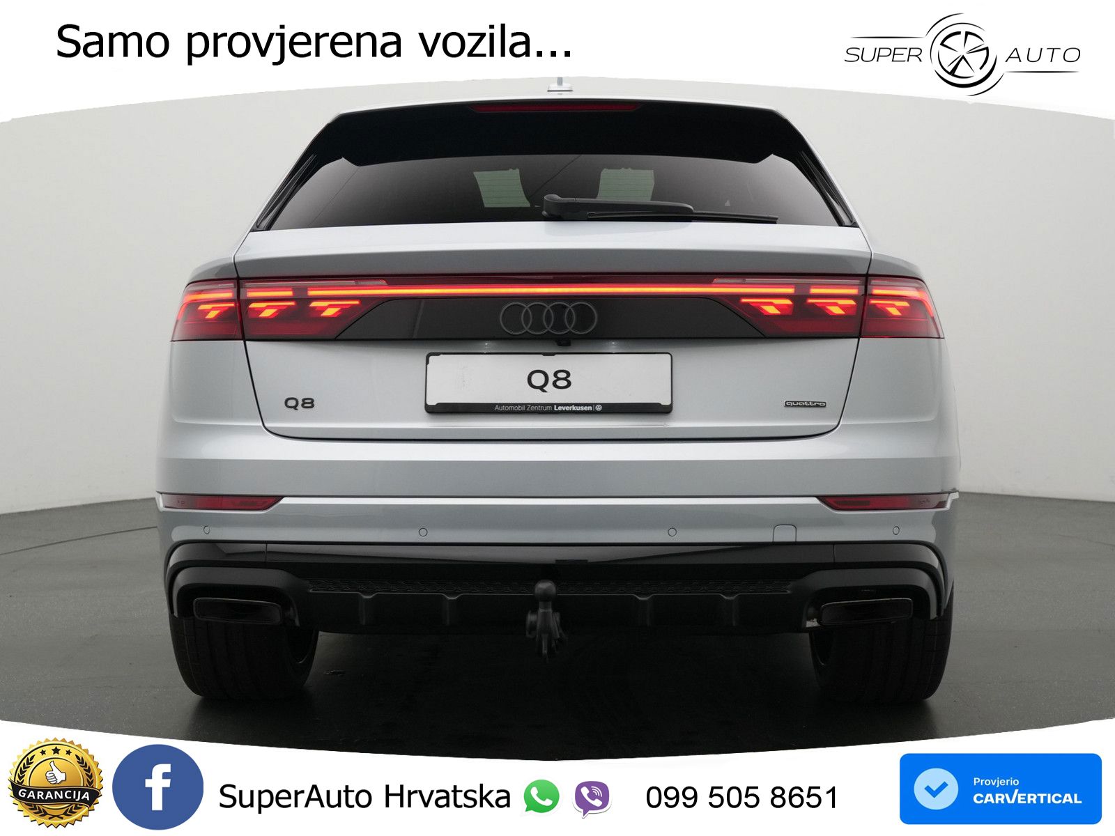 Audi Q8 50 TDI V6 (286 KS) quattro Tiptronic