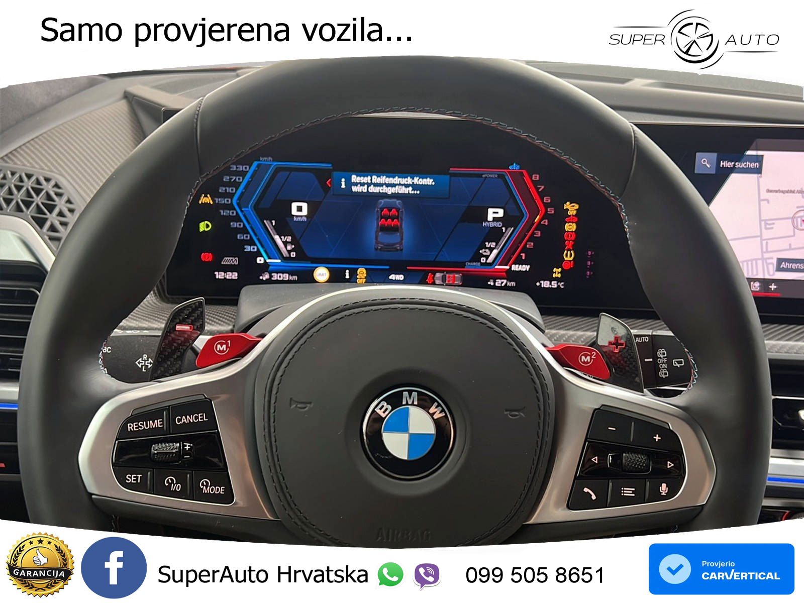 BMW XM 50e (476 KS) M xDrive M Steptronic