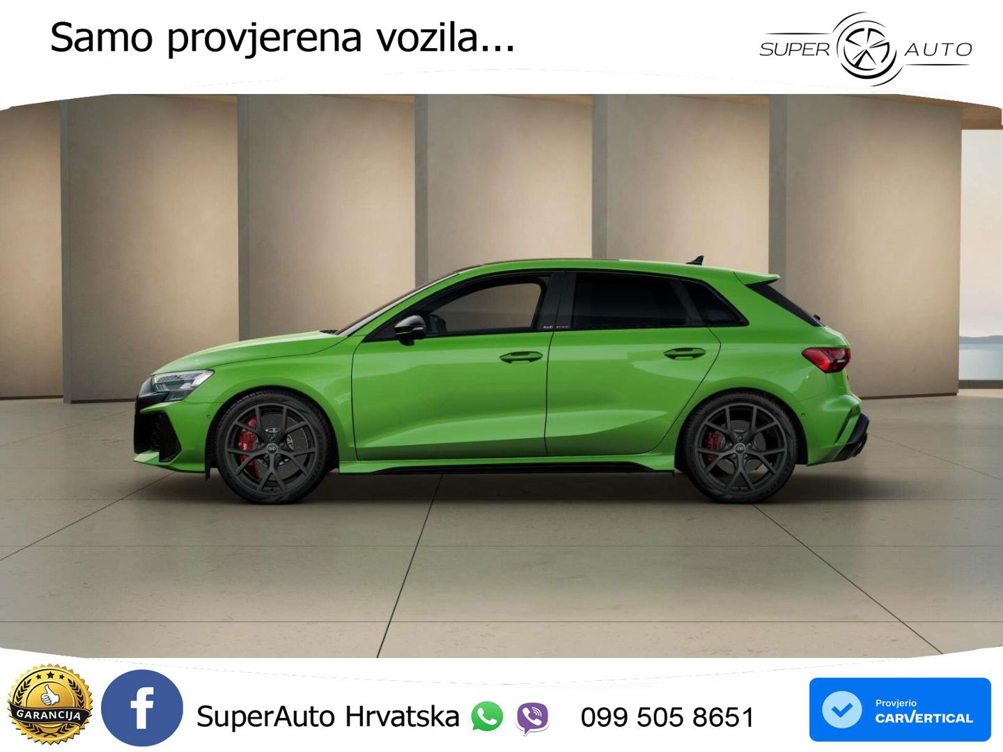 Audi RS3 Sedan 2.5 TFSI (400 KS) quattro S tronic LED+GR SJED+ACC