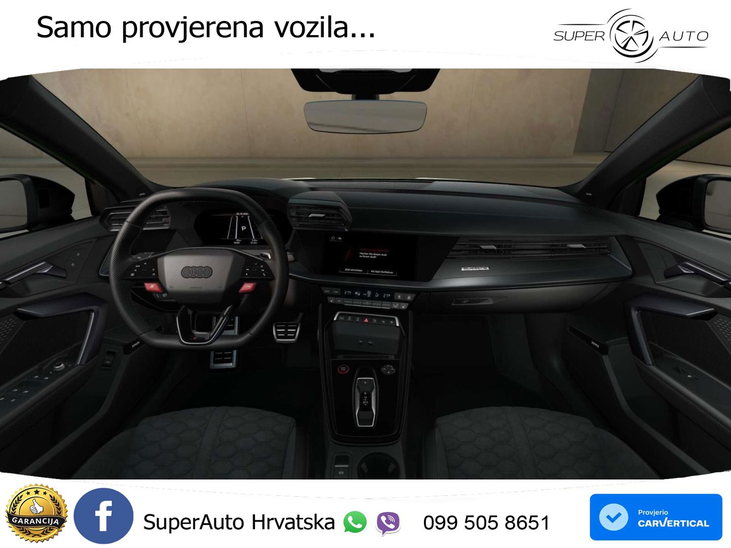 Audi RS3 Sedan 2.5 TFSI (400 KS) quattro S tronic LED+GR SJED+ACC