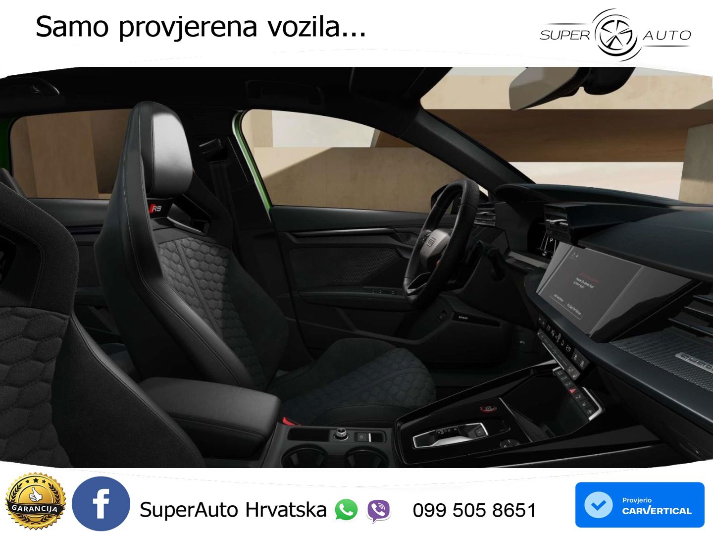 Audi RS3 Sedan 2.5 TFSI (400 KS) quattro S tronic LED+GR SJED+ACC