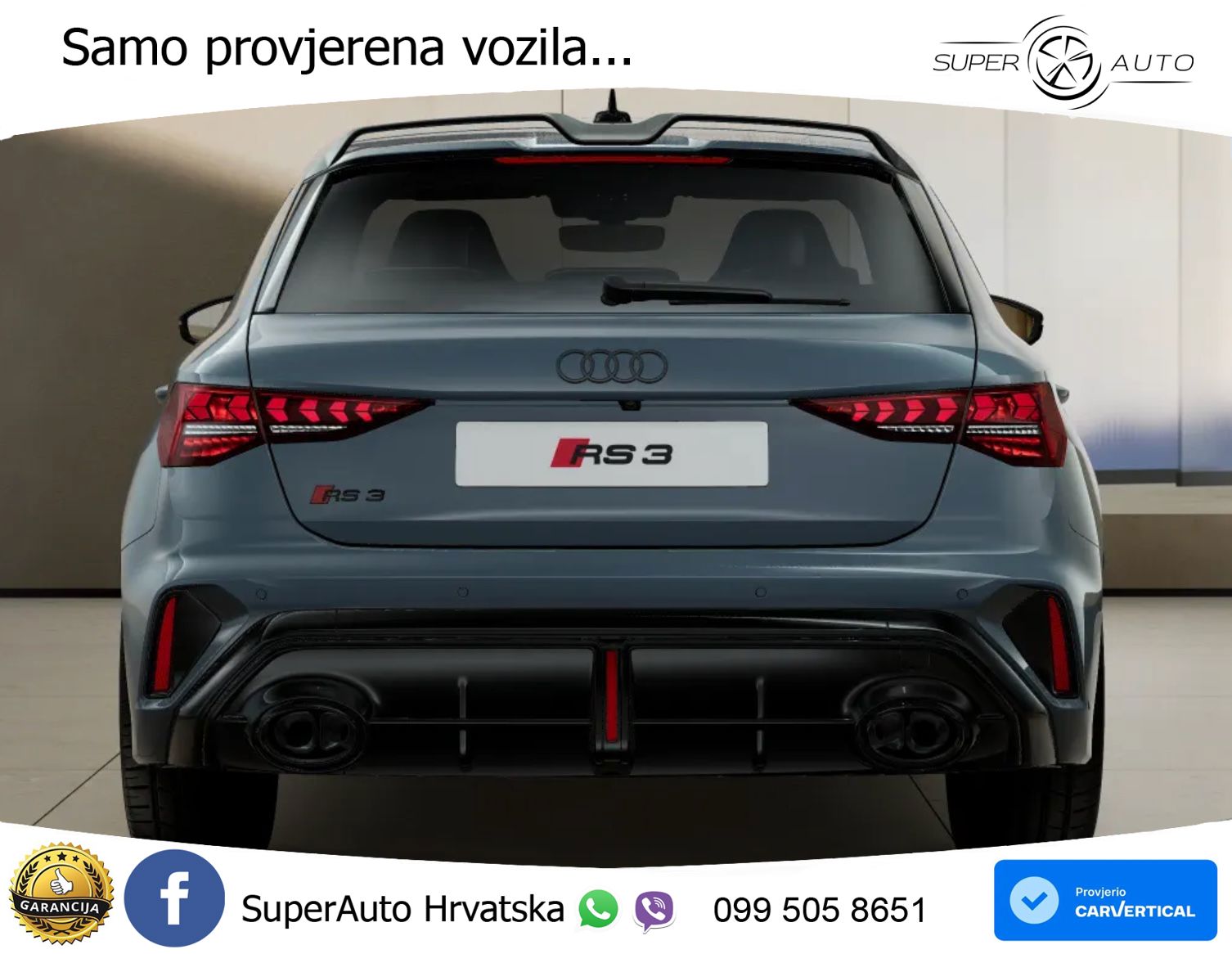 Audi RS3 Sedan 2.5 TFSI (400 KS) quattro S tronic LED+GR SJED+ACC