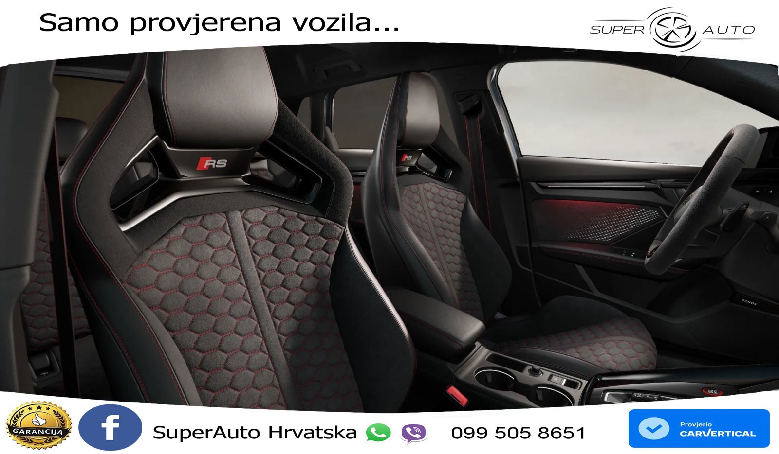 Audi RS3 Sedan 2.5 TFSI (400 KS) quattro S tronic LED+GR SJED+ACC