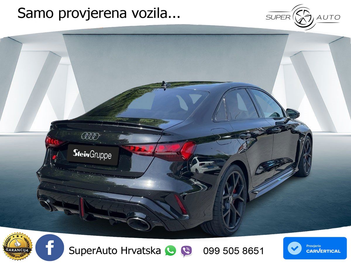 Audi RS3 Sedan 2.5 TFSI (400 KS) quattro S tronic LED+GR SJED+ACC