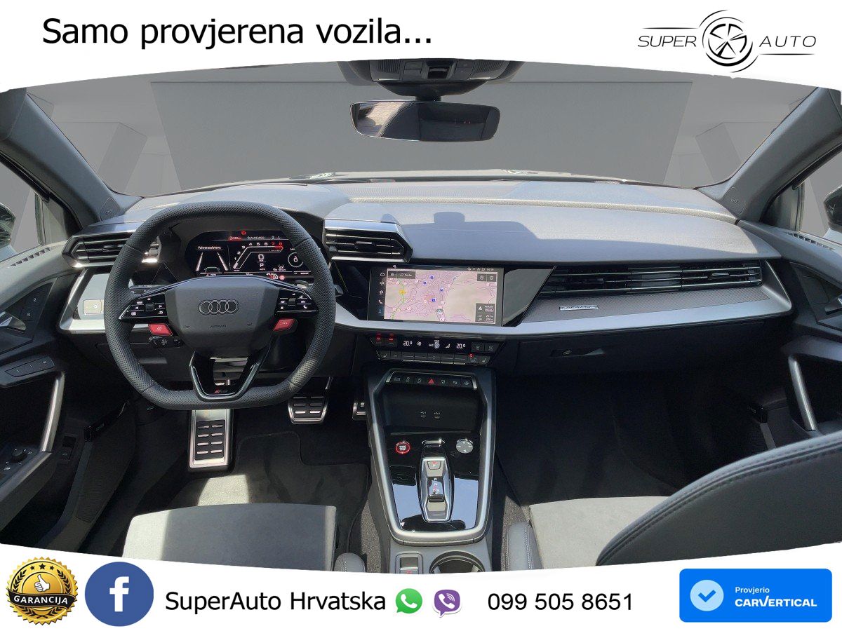Audi RS3 Sedan 2.5 TFSI (400 KS) quattro S tronic LED+GR SJED+ACC