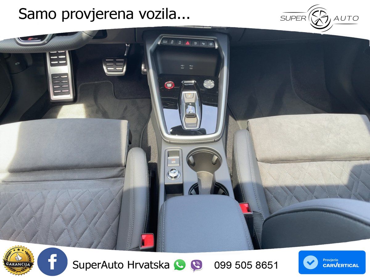Audi RS3 Sedan 2.5 TFSI (400 KS) quattro S tronic LED+GR SJED+ACC