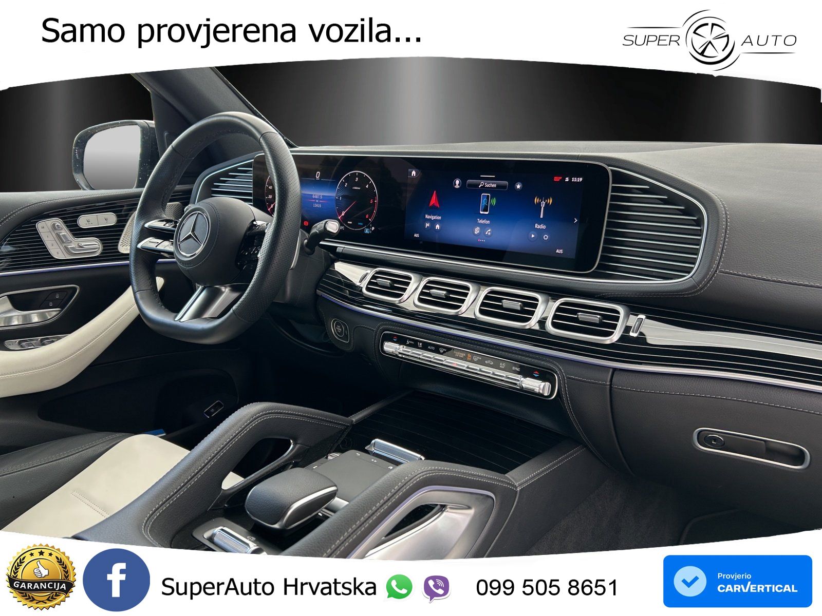 Mercedes GLE 300d (269 KS) EQ Boost 4MATIC 9G-TRONIC AMG LED+GR SJED+ACC