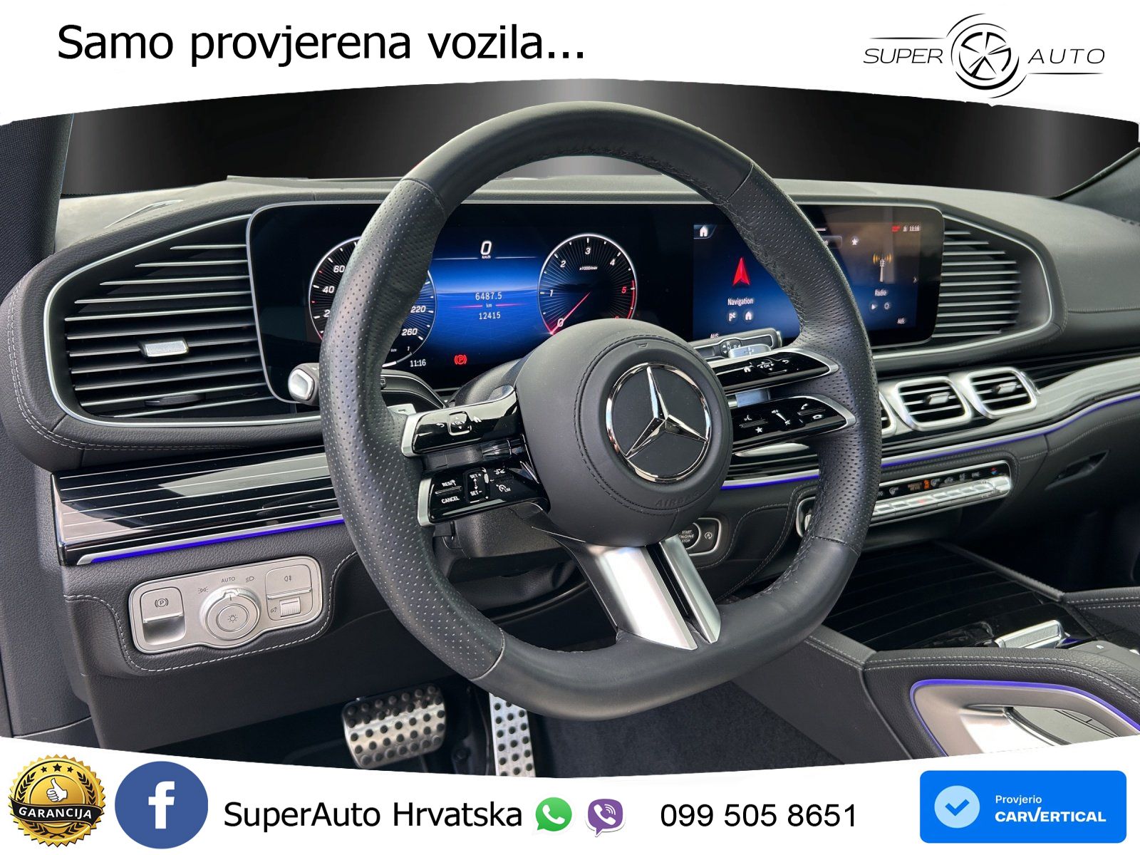 Mercedes GLE 300d (269 KS) EQ Boost 4MATIC 9G-TRONIC AMG LED+GR SJED+ACC