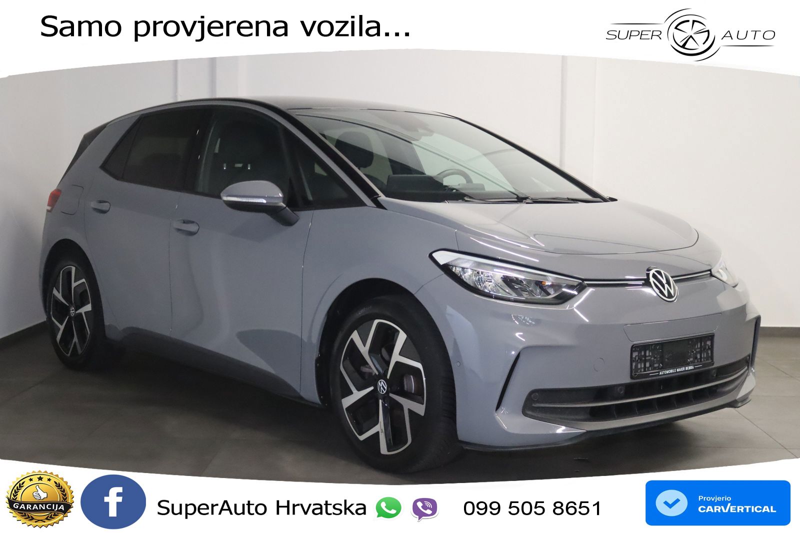 Volkswagen ID.3 Pro 62 kWh (204 KS) LED+GR SJED+ACC
