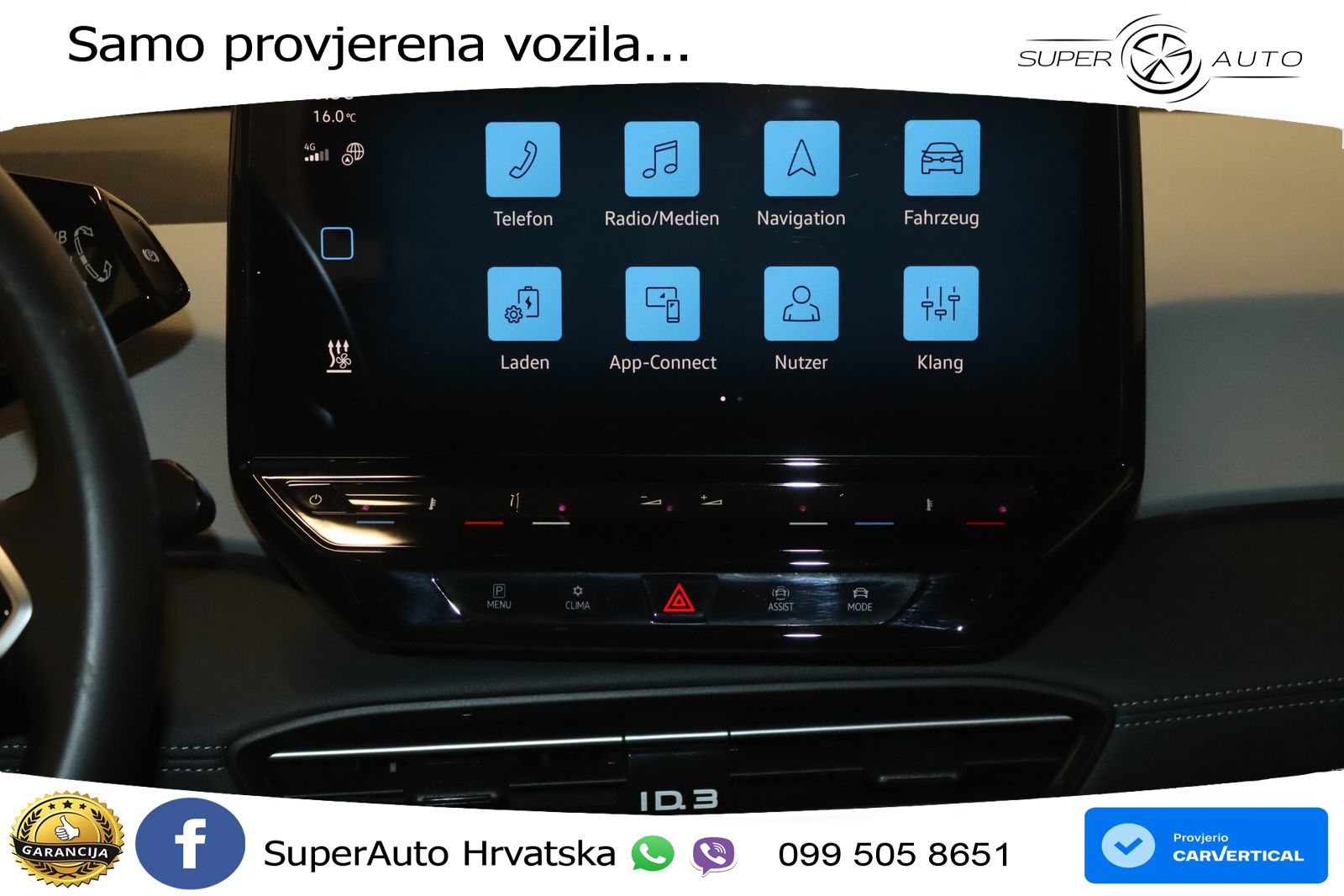 Volkswagen ID.3 Pro 62 kWh (204 KS) LED+GR SJED+ACC