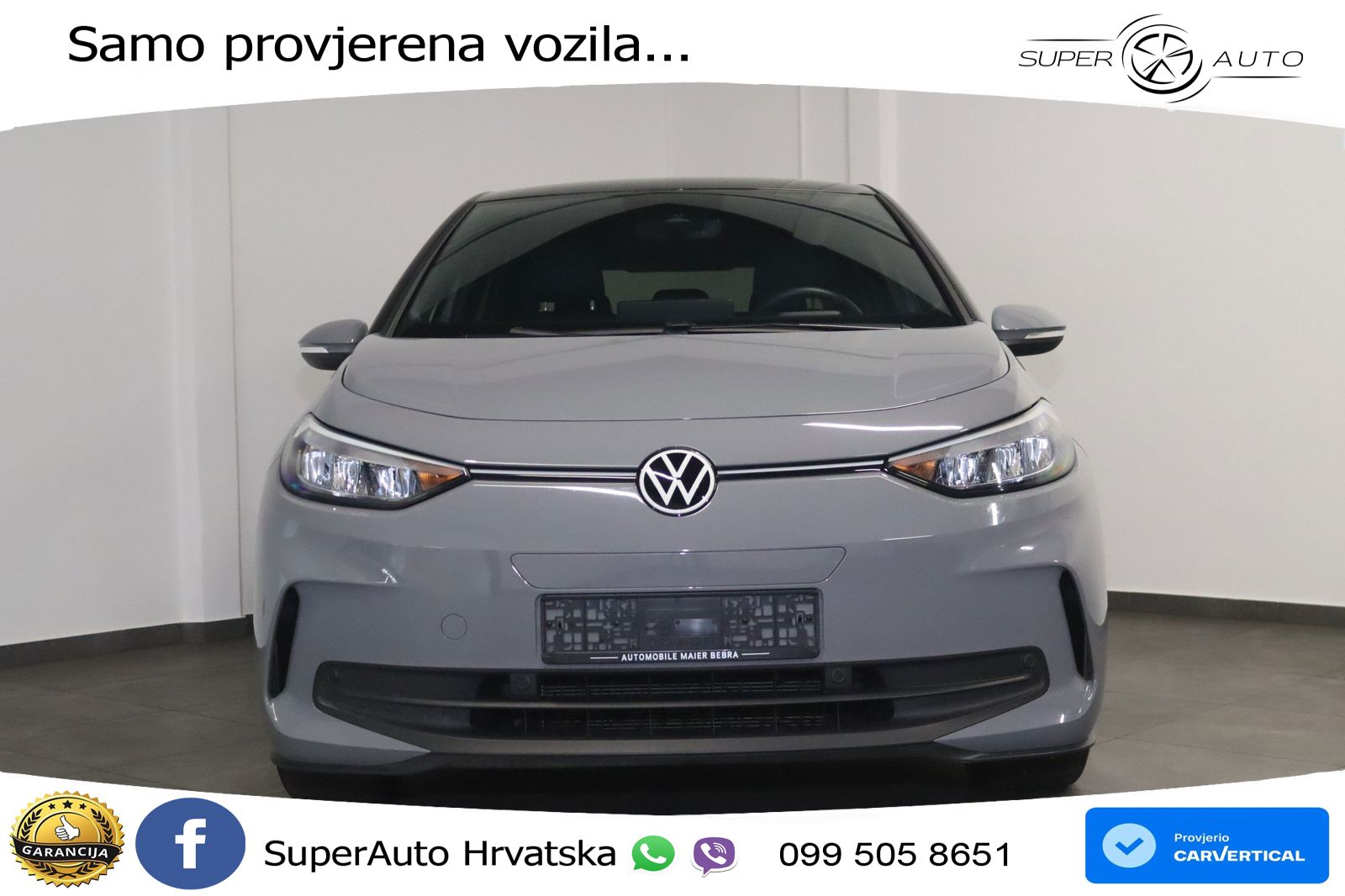 Volkswagen ID.3 Pro 62 kWh (204 KS) LED+GR SJED+ACC