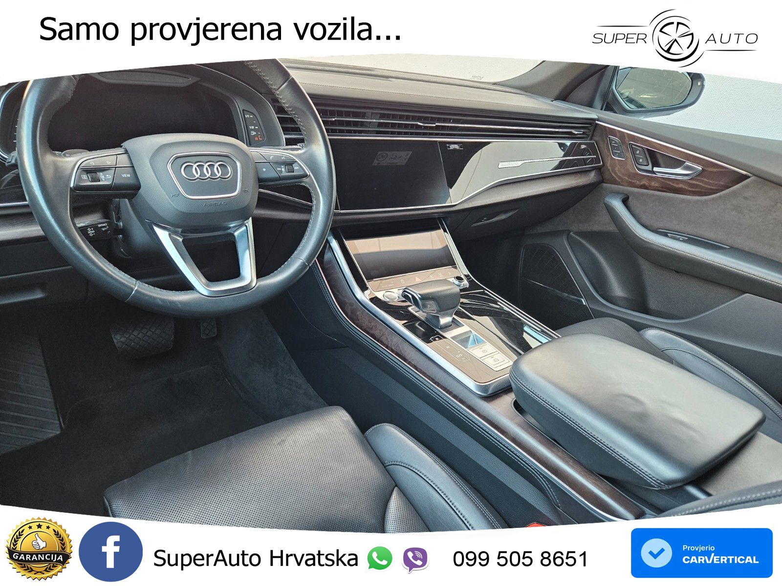 Audi Q8 50 TDI V6 (286 KS) quattro Tiptronic S line LED+GR SJED+ACC