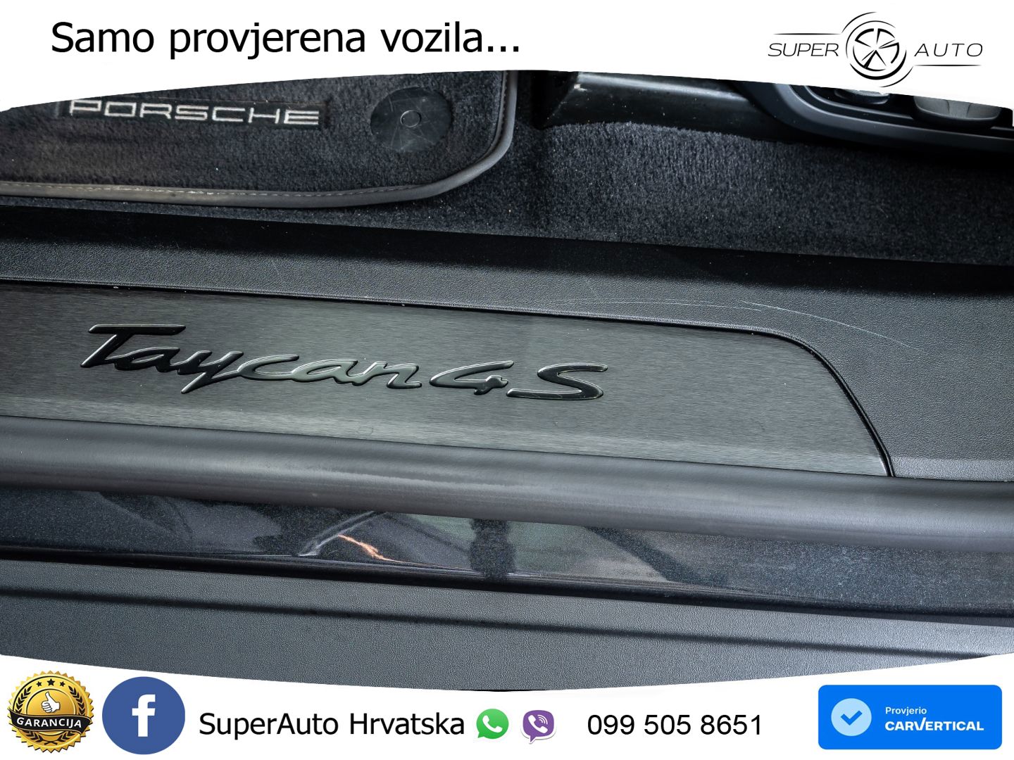 Porsche Taycan Sport Turismo 4S 105 kWh (598 KS)