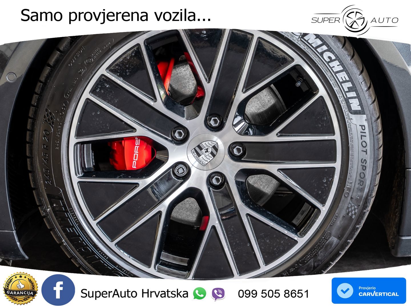 Porsche Taycan Sport Turismo 4S 105 kWh (598 KS)