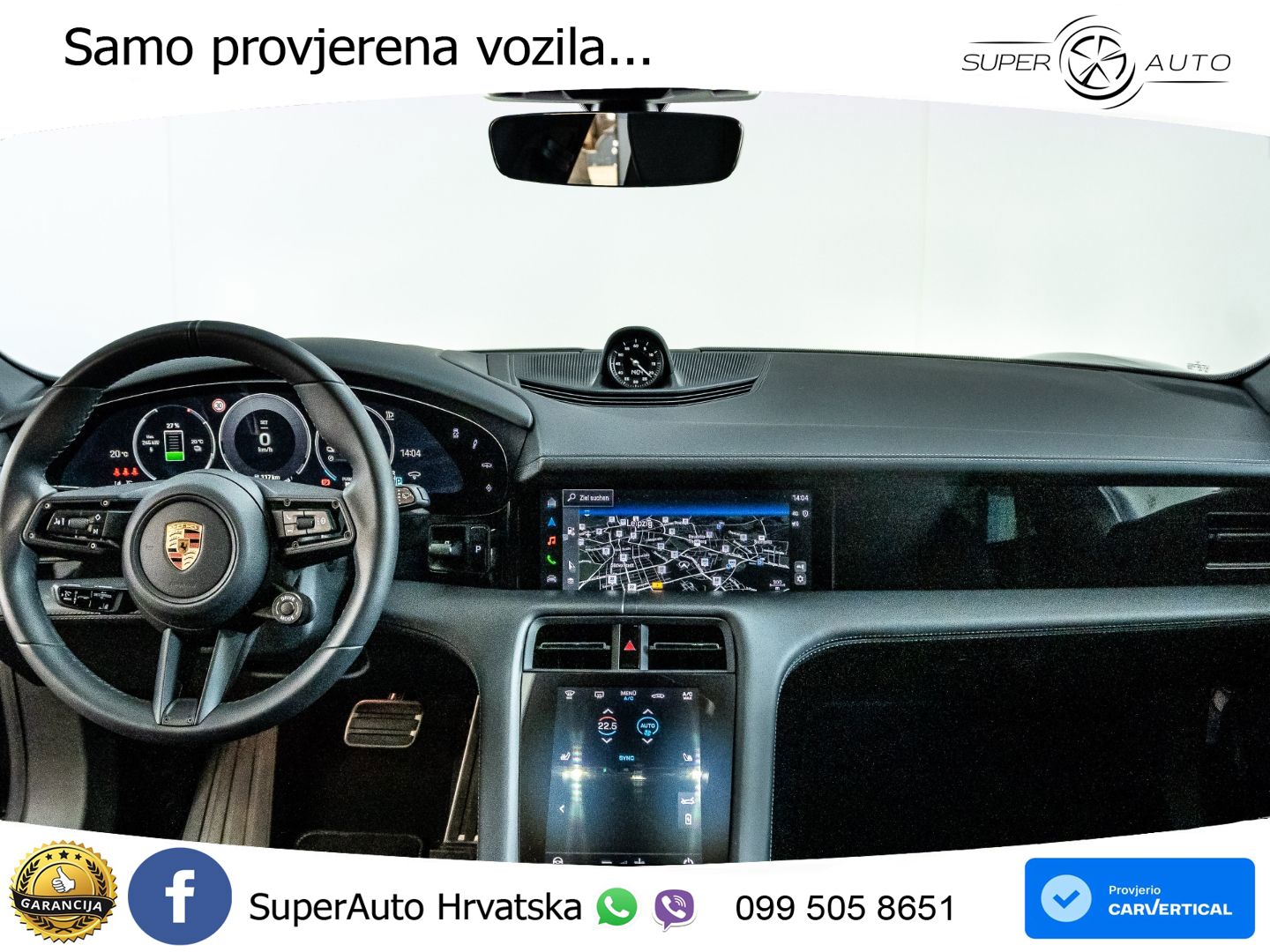 Porsche Taycan Sport Turismo 4S 105 kWh (598 KS)