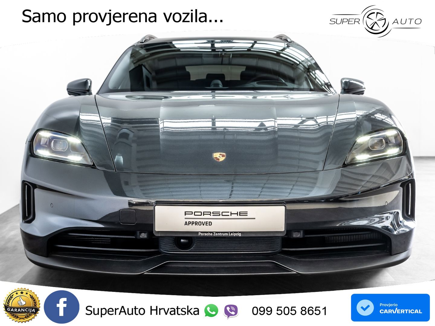 Porsche Taycan Sport Turismo 4S 105 kWh (598 KS)
