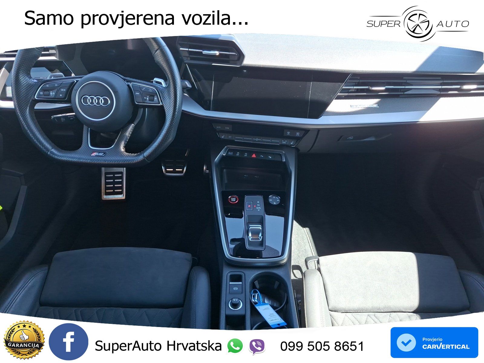 Audi RS3 Sedan 2.5 TFSI (400 KS) quattro S tronic LED+GR SJED+ACC