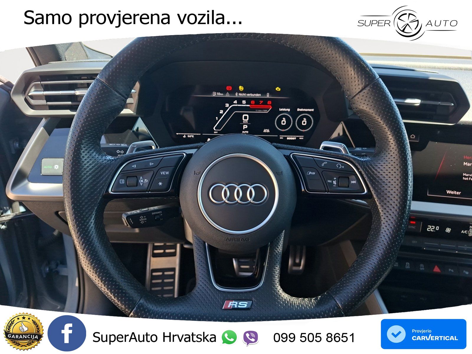 Audi RS3 Sedan 2.5 TFSI (400 KS) quattro S tronic LED+GR SJED+ACC