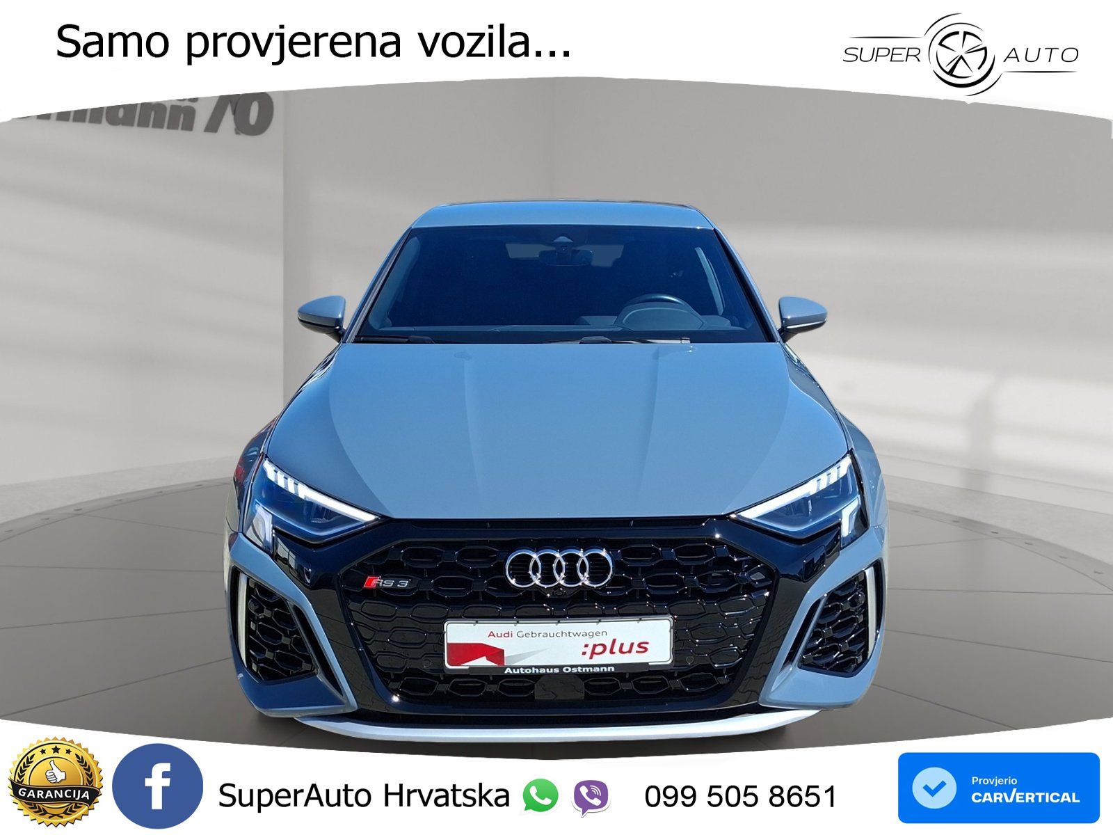 Audi RS3 Sedan 2.5 TFSI (400 KS) quattro S tronic LED+GR SJED+ACC