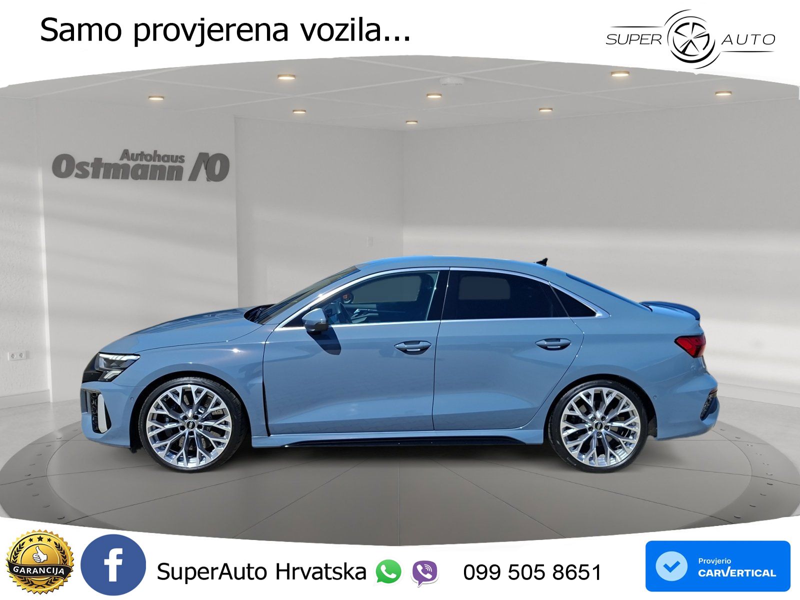 Audi RS3 Sedan 2.5 TFSI (400 KS) quattro S tronic LED+GR SJED+ACC