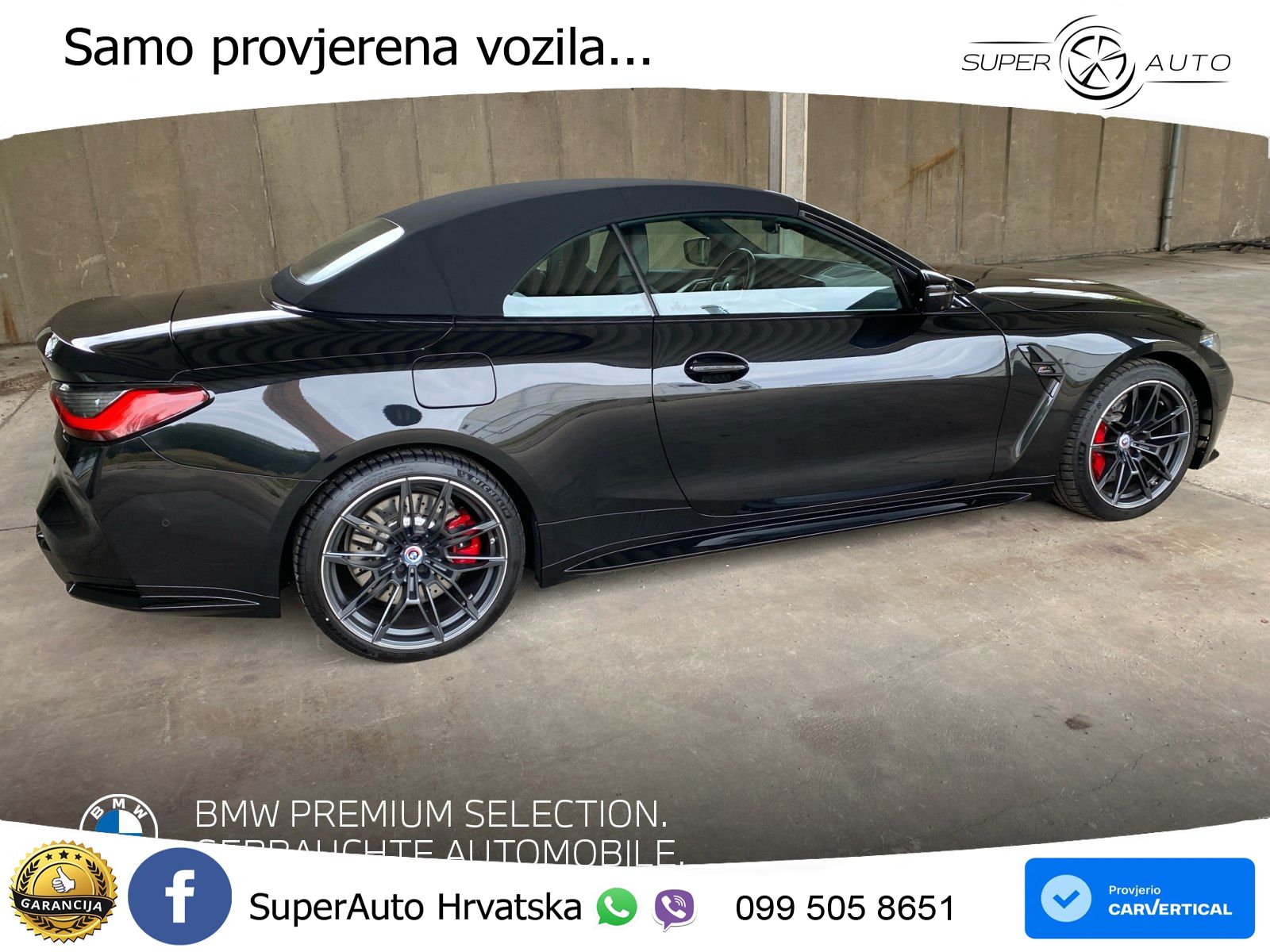 BMW M4 Convertible Competition 3.0 (510 KS) xDrive Steptronic