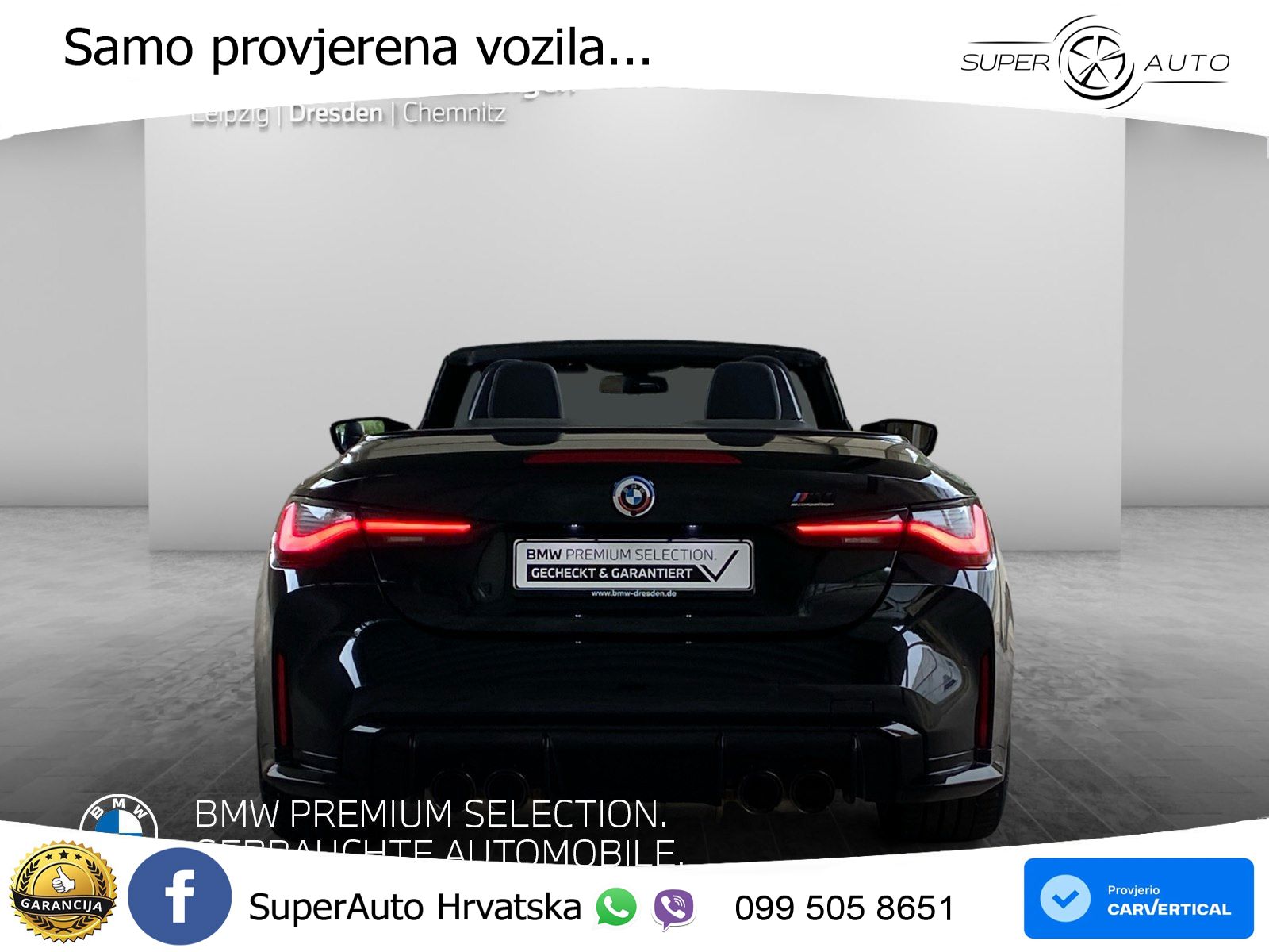 BMW M4 Convertible Competition 3.0 (510 KS) xDrive Steptronic