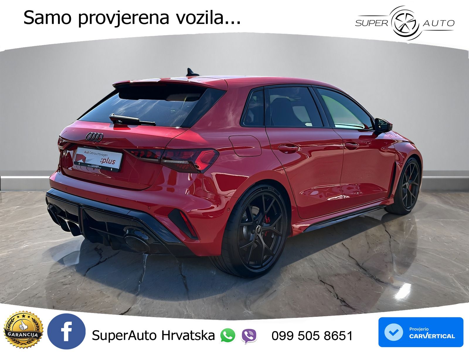 Audi RS3 Sedan 2.5 TFSI (400 KS) quattro S tronic