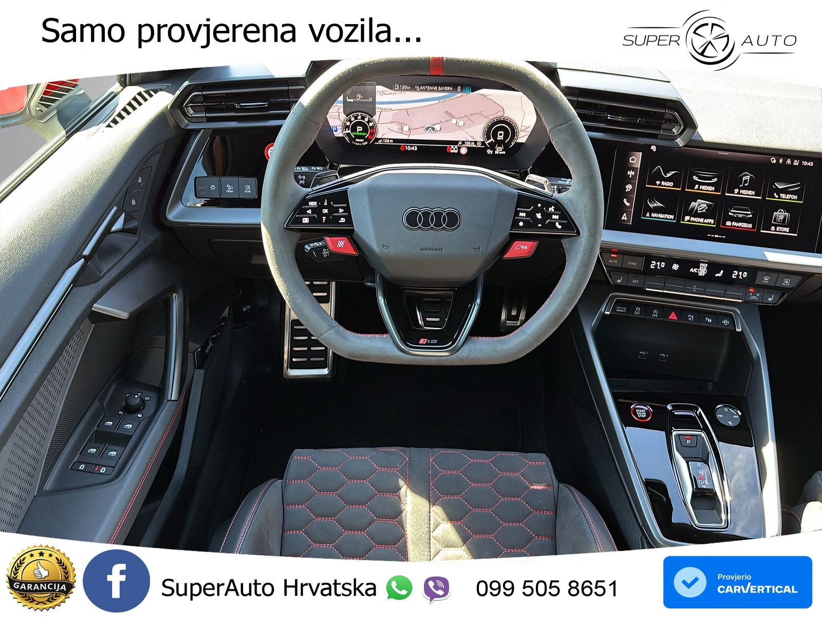 Audi RS3 Sedan 2.5 TFSI (400 KS) quattro S tronic
