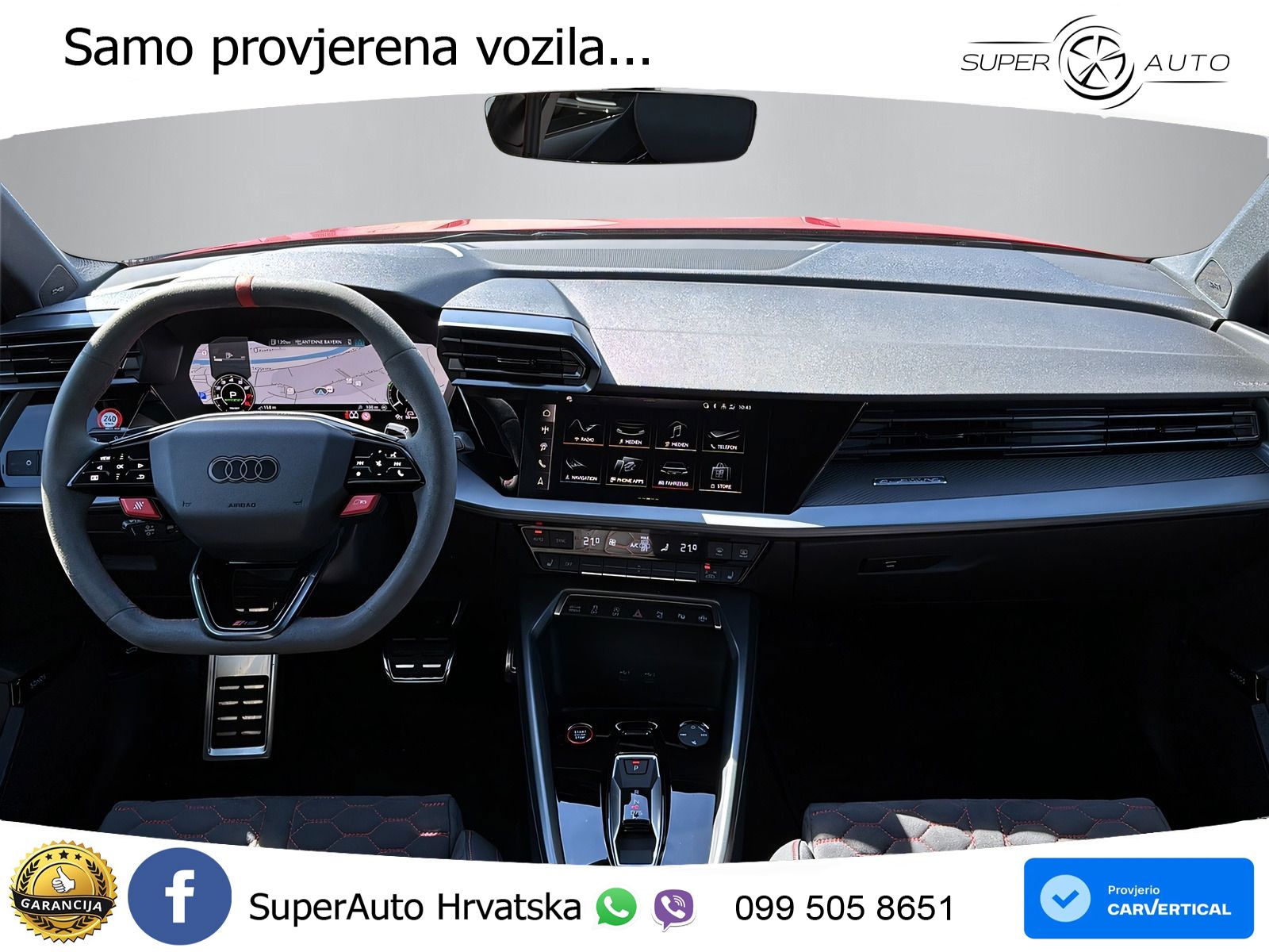 Audi RS3 Sedan 2.5 TFSI (400 KS) quattro S tronic