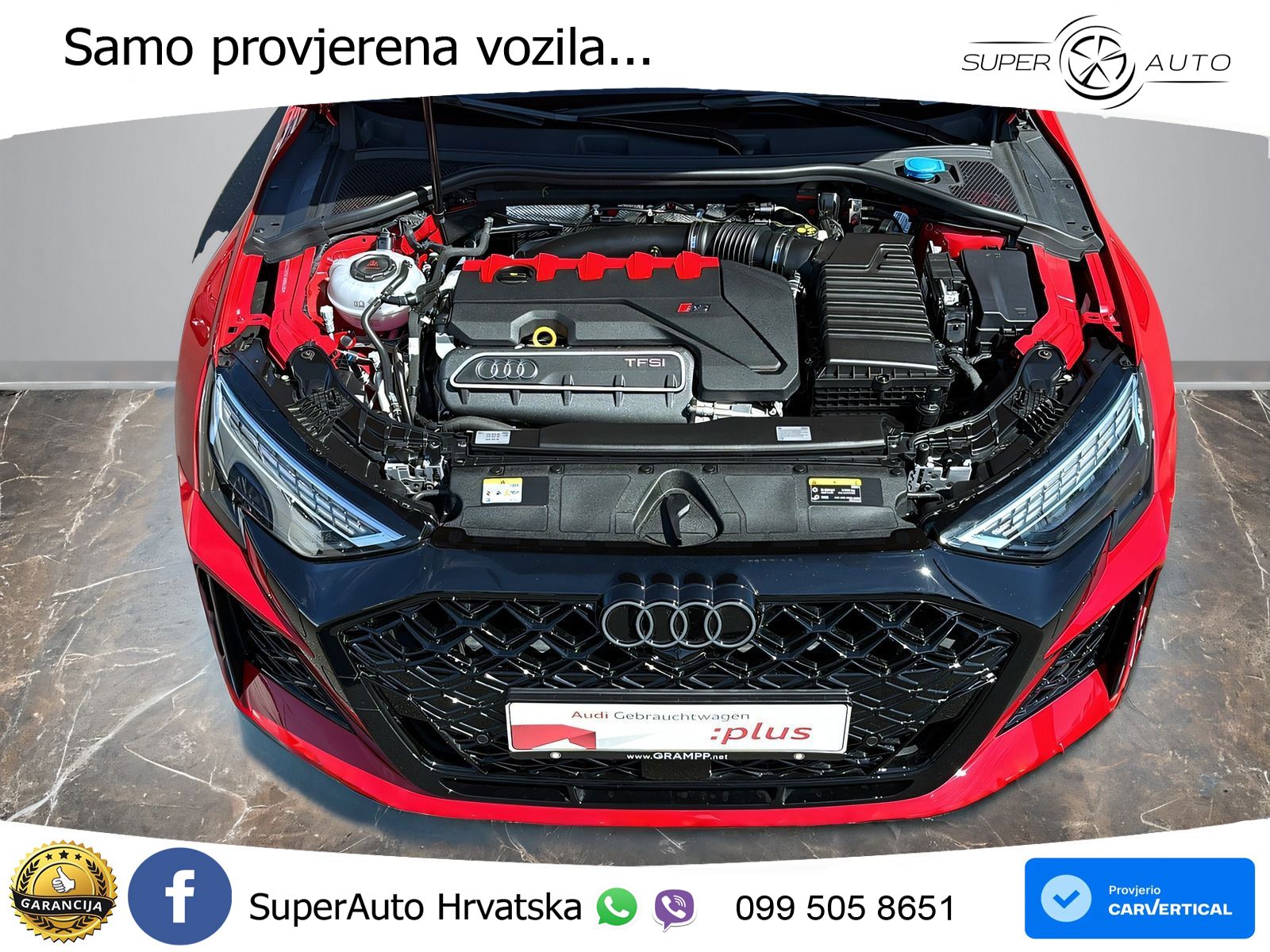 Audi RS3 Sedan 2.5 TFSI (400 KS) quattro S tronic